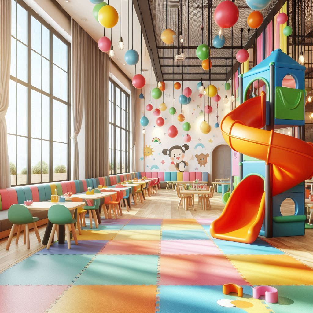 키즈카페 배경