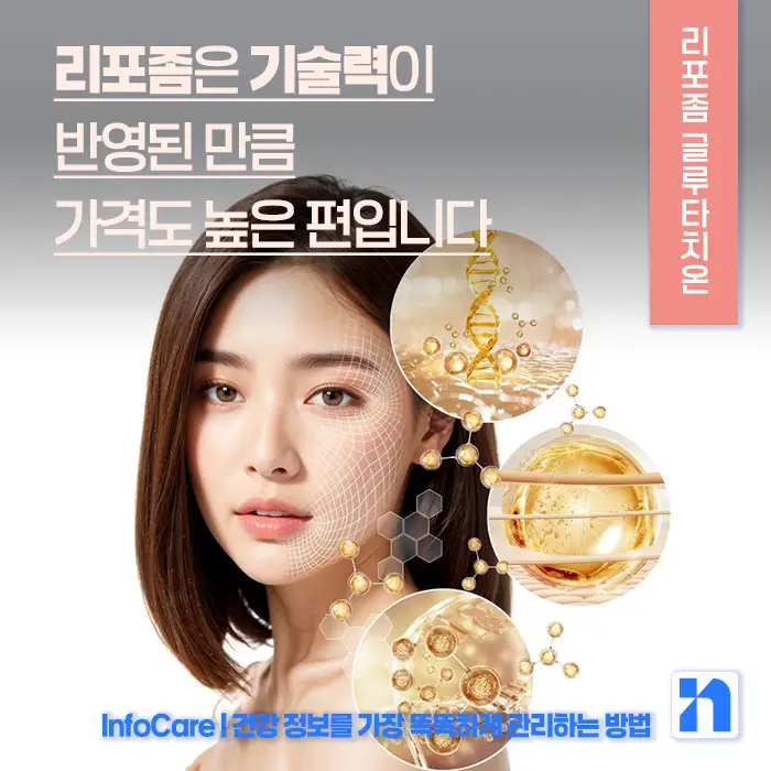 리포좀 글루타치온 vs 글루타치온 효능 비교