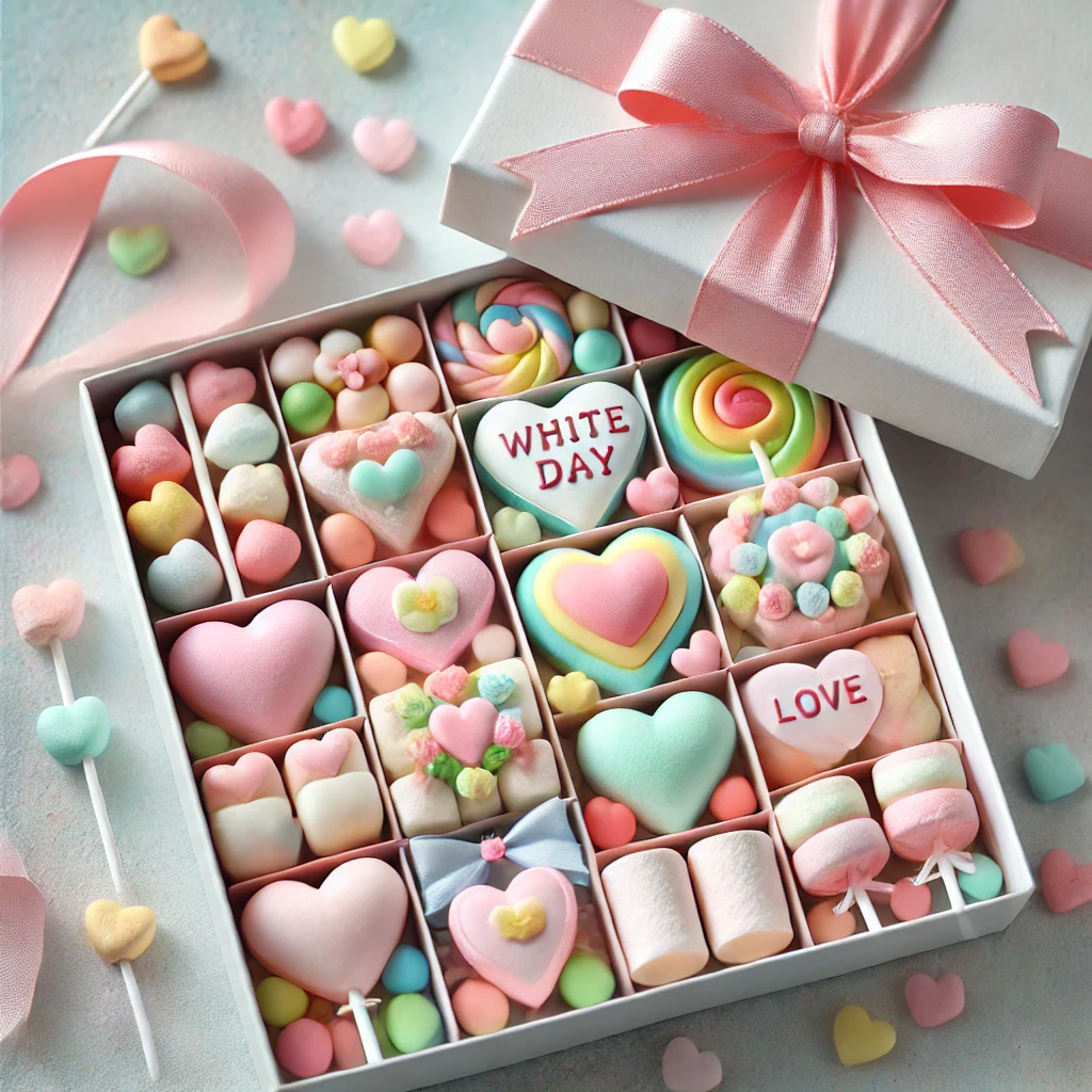 화이트데이 선물 사진