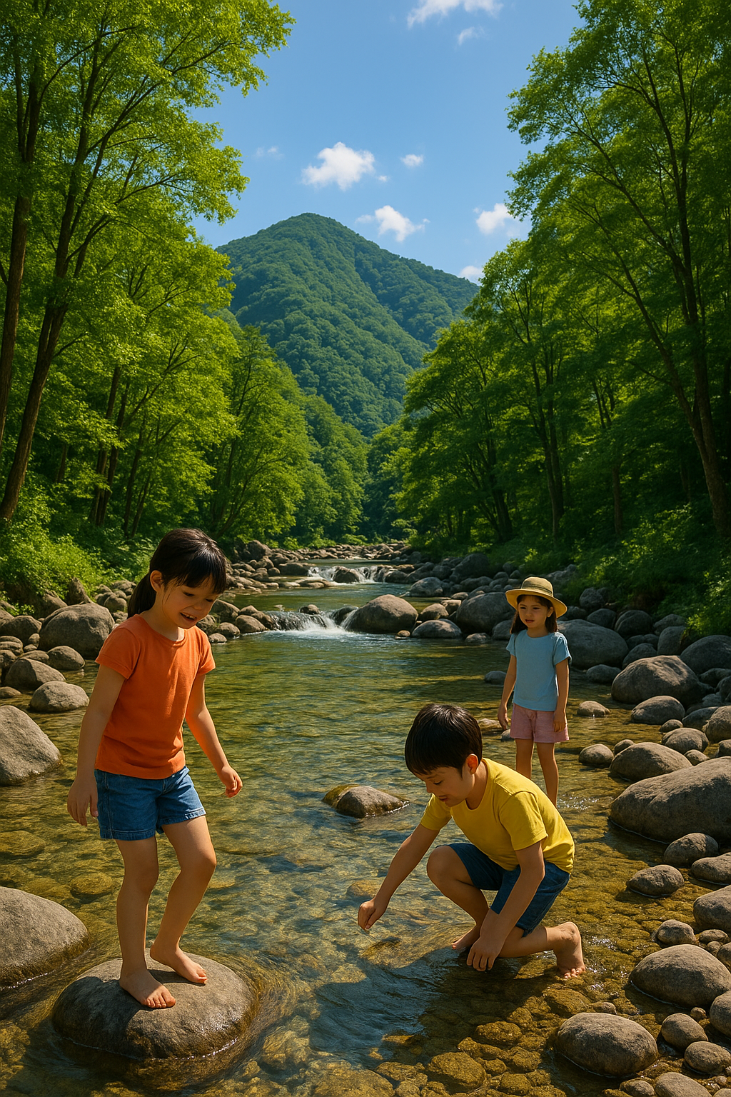 휴가철 캠핑여행 (계곡, 바다, 산) 관련 사진
