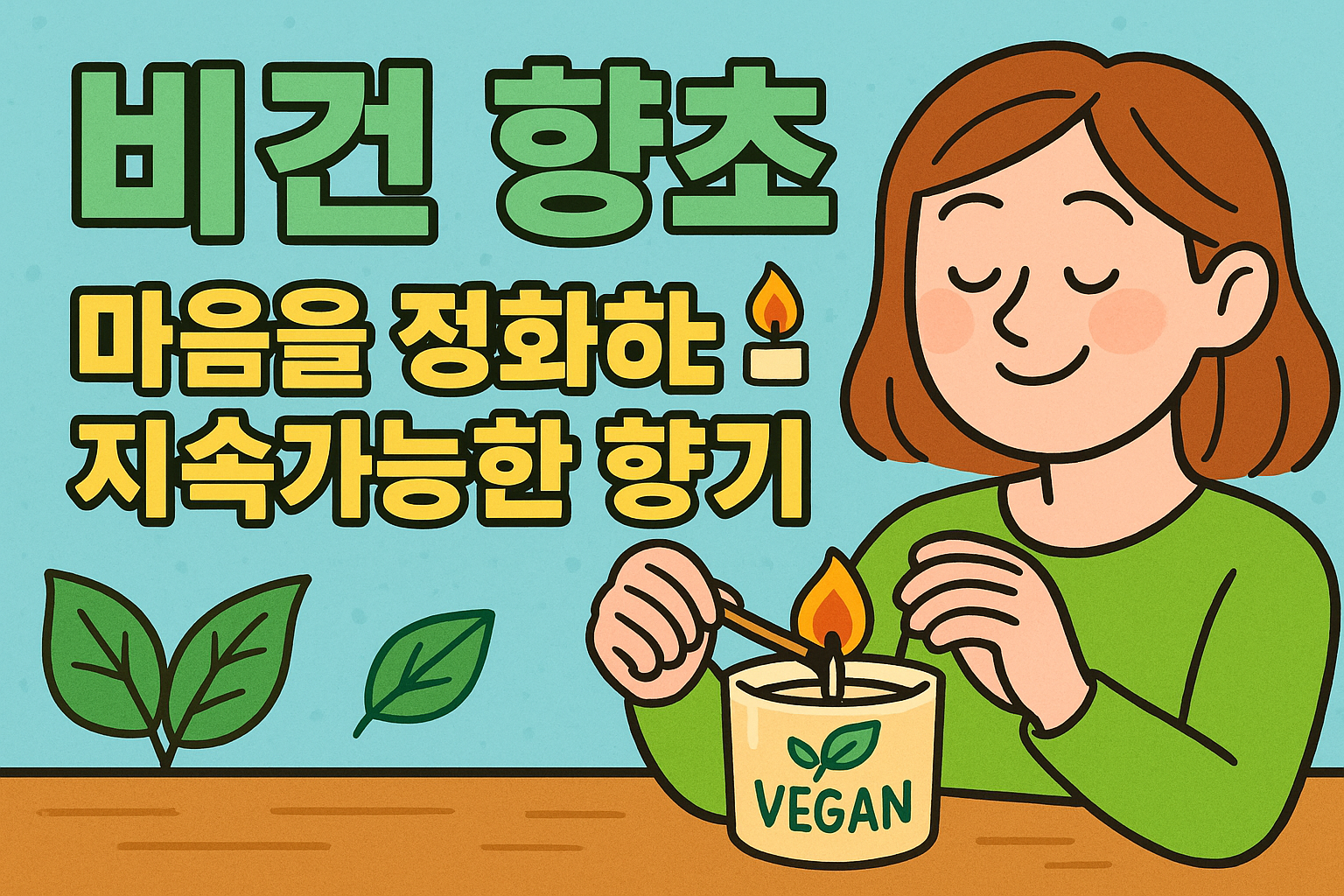비건 향초 🕯 마음을 정화하는 지속가능한 향기 관련사진