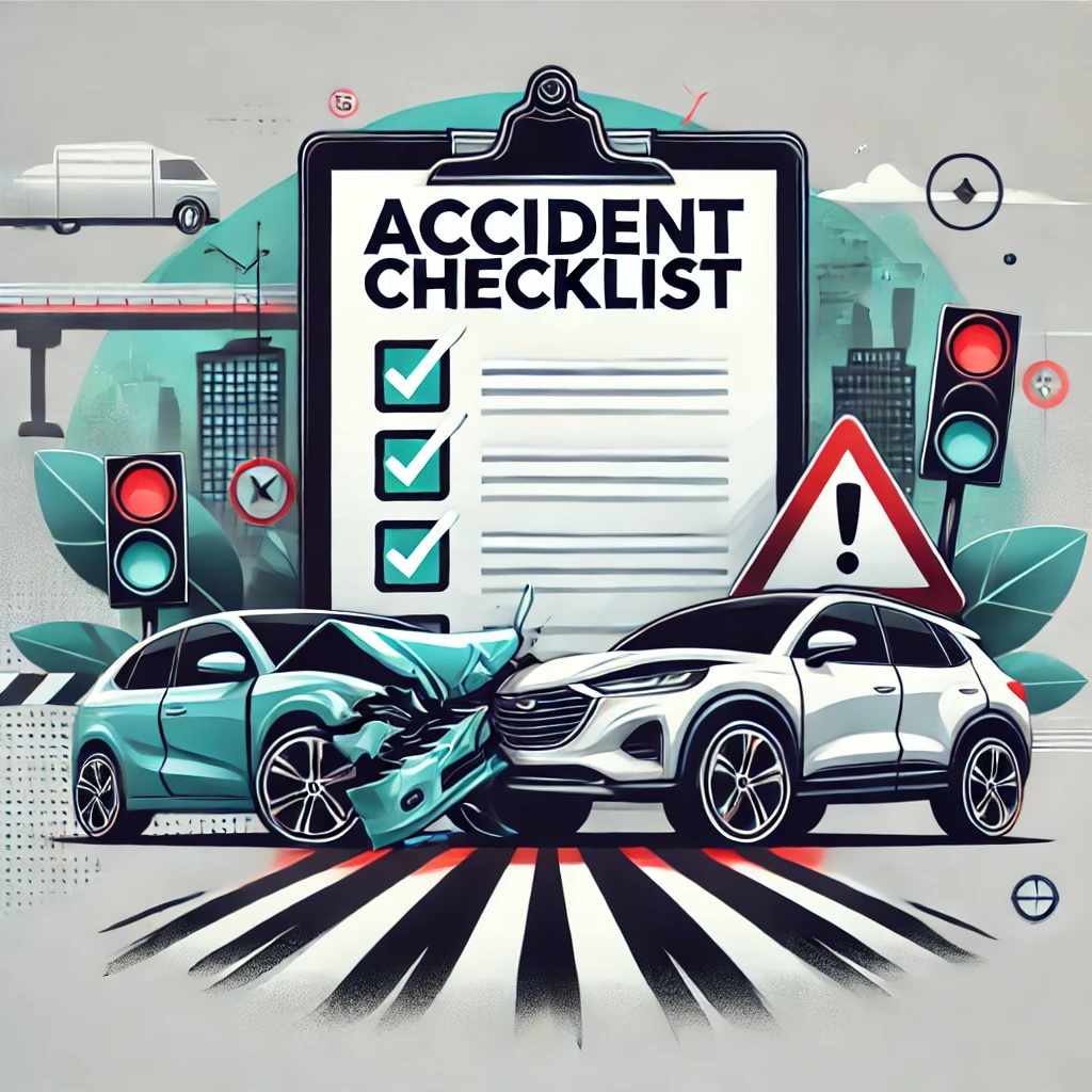 접촉사고 시 피해자와 가해자를 위한 필수 체크리스트, 접촉사고 처리절차