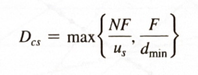 클라이언트-서버 구조 분배 시간 공식