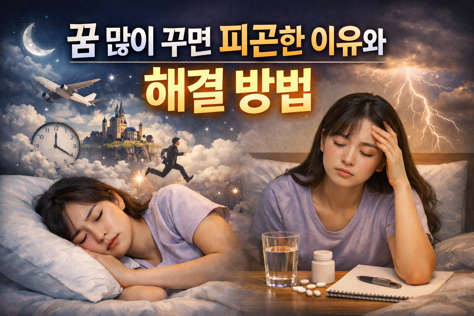 꿈 많이 꾸면 피곤한 이유