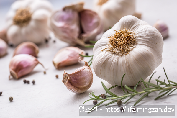 마늘 약이 없을 땐 약재로도 사용됐다