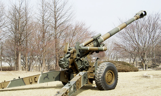 현대위아 곡사포 사진