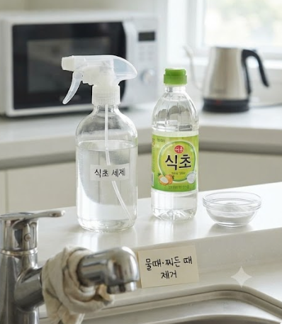 유통기한 지난 우유와 식초로 집안 청소 200% 활용하기