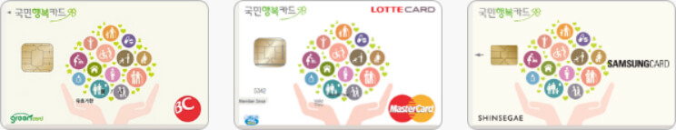 국민행복카드발급 신청