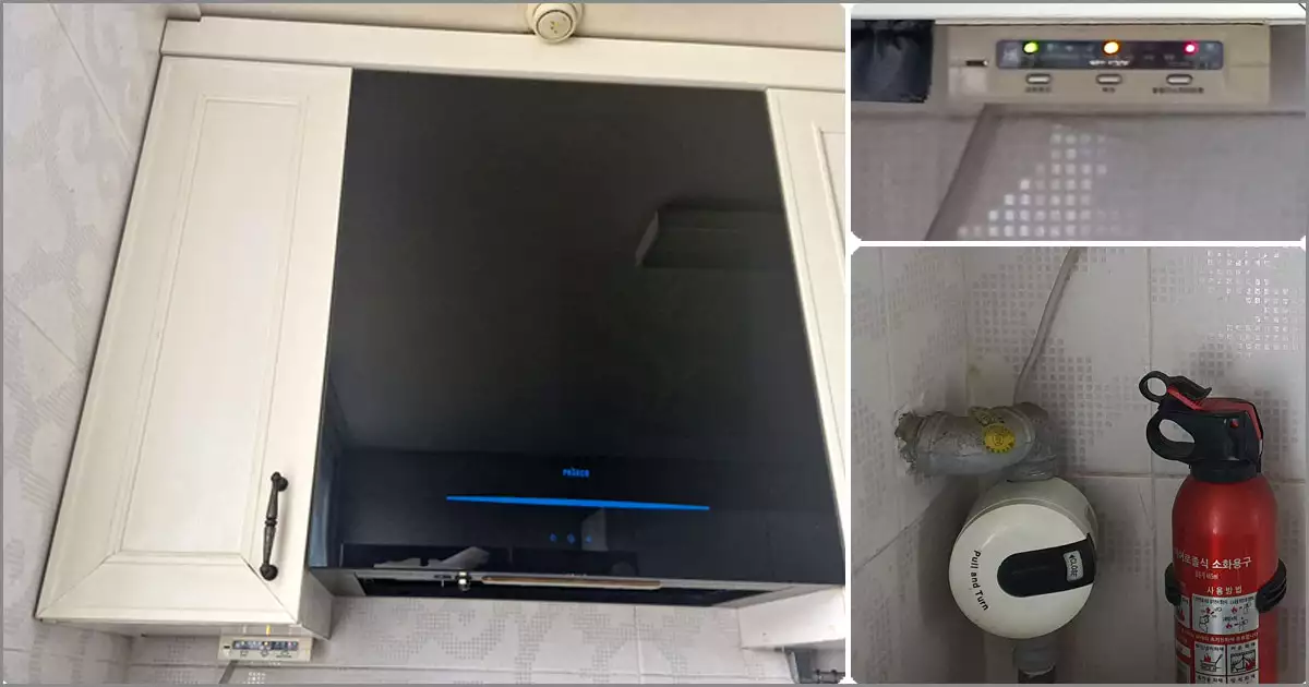 가스누설감지가 교체전 업체 제공 사진정보 02