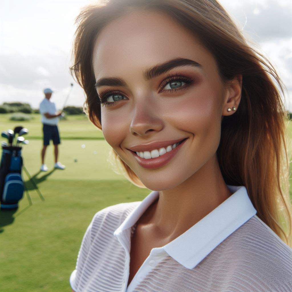 실외골프연습장 배경