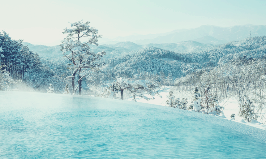 설해원 겨울온천