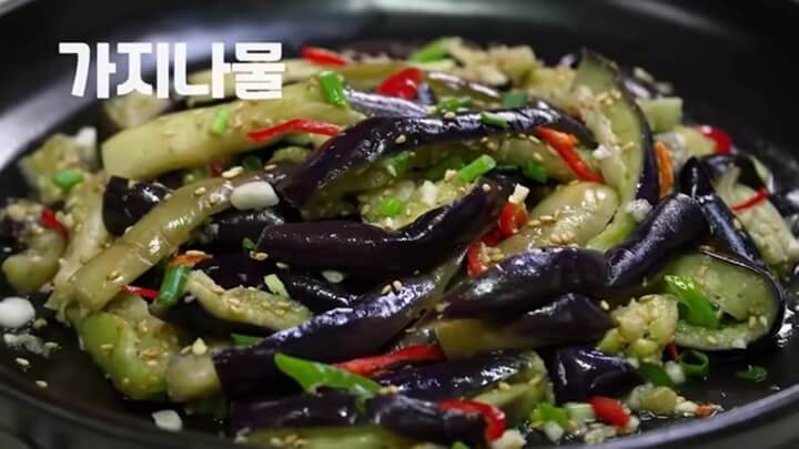 썸네일, 가지나물