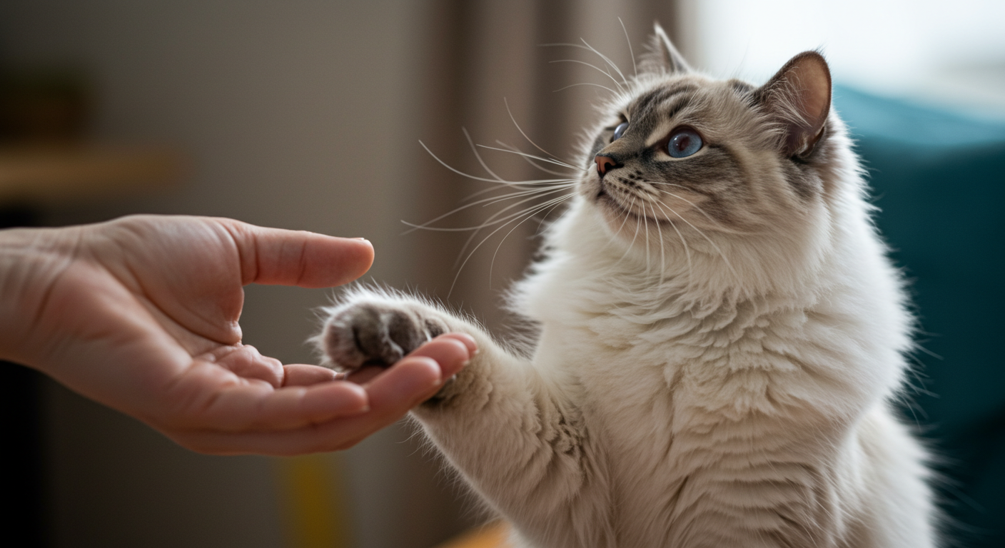손과 발바닥 터치 훈련