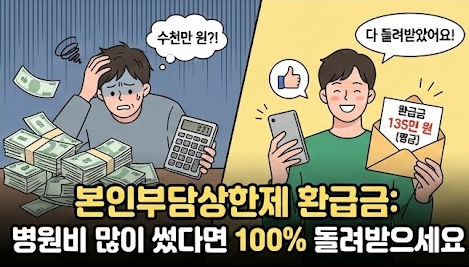 병원비 본인부담상한제 환급금 조회
