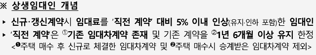 상생임대인·착한임대인 제도, 상생임대 주택 정의