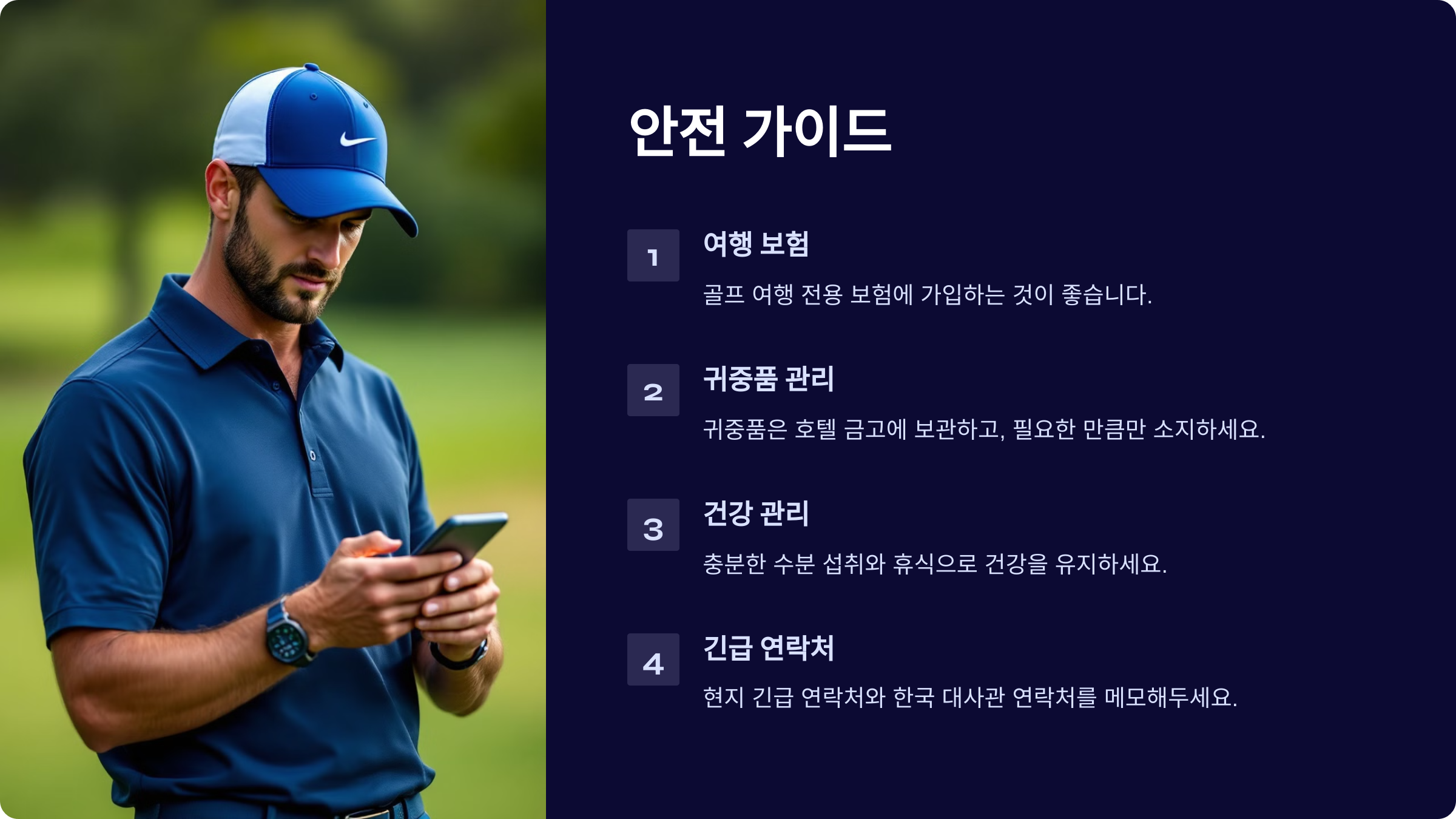 안전 가이드