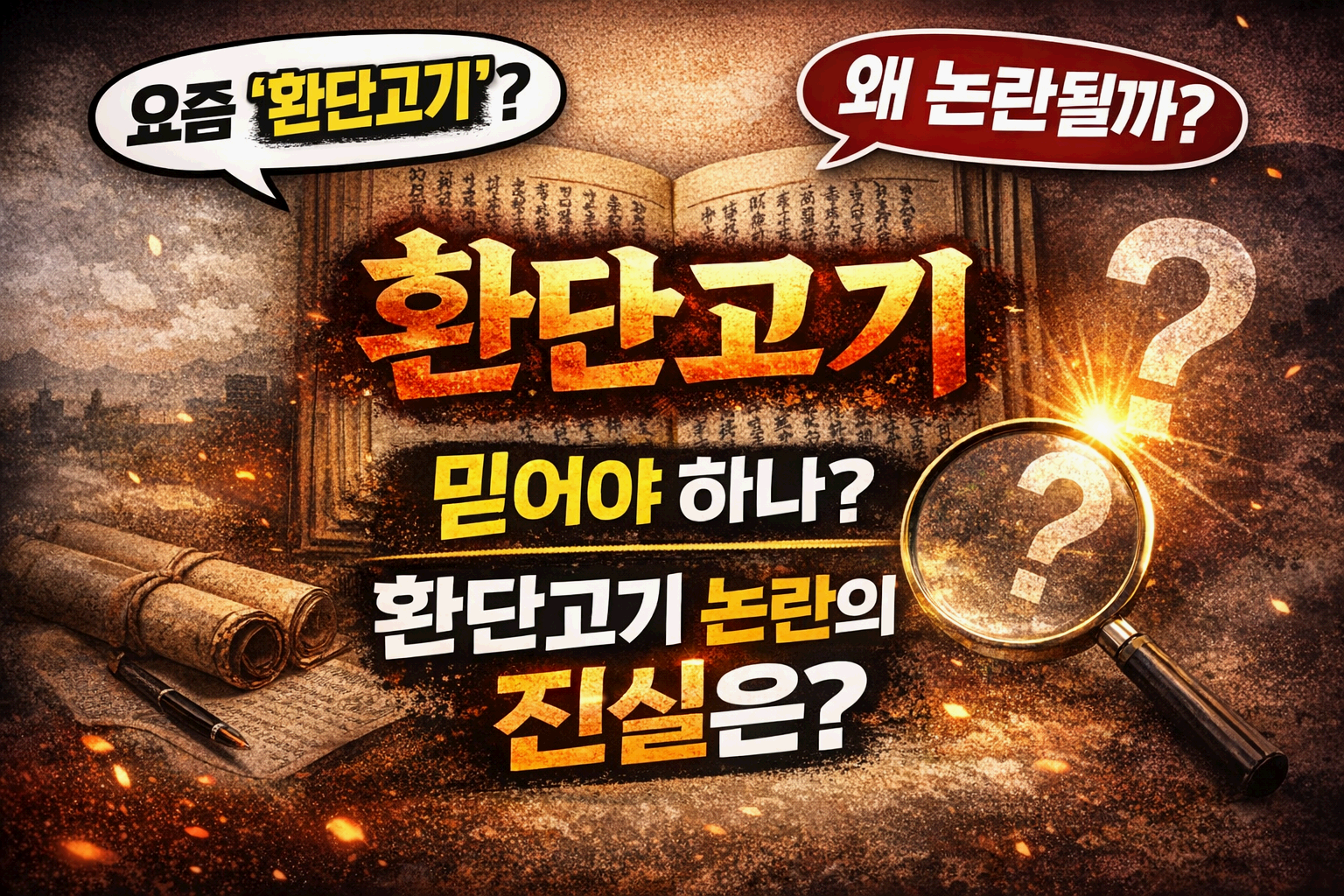 요즘 ‘환단고기’라는 말, 무슨 뜻일까? ❘ 정책·사회 이슈에서 쓰이는 표현 정리