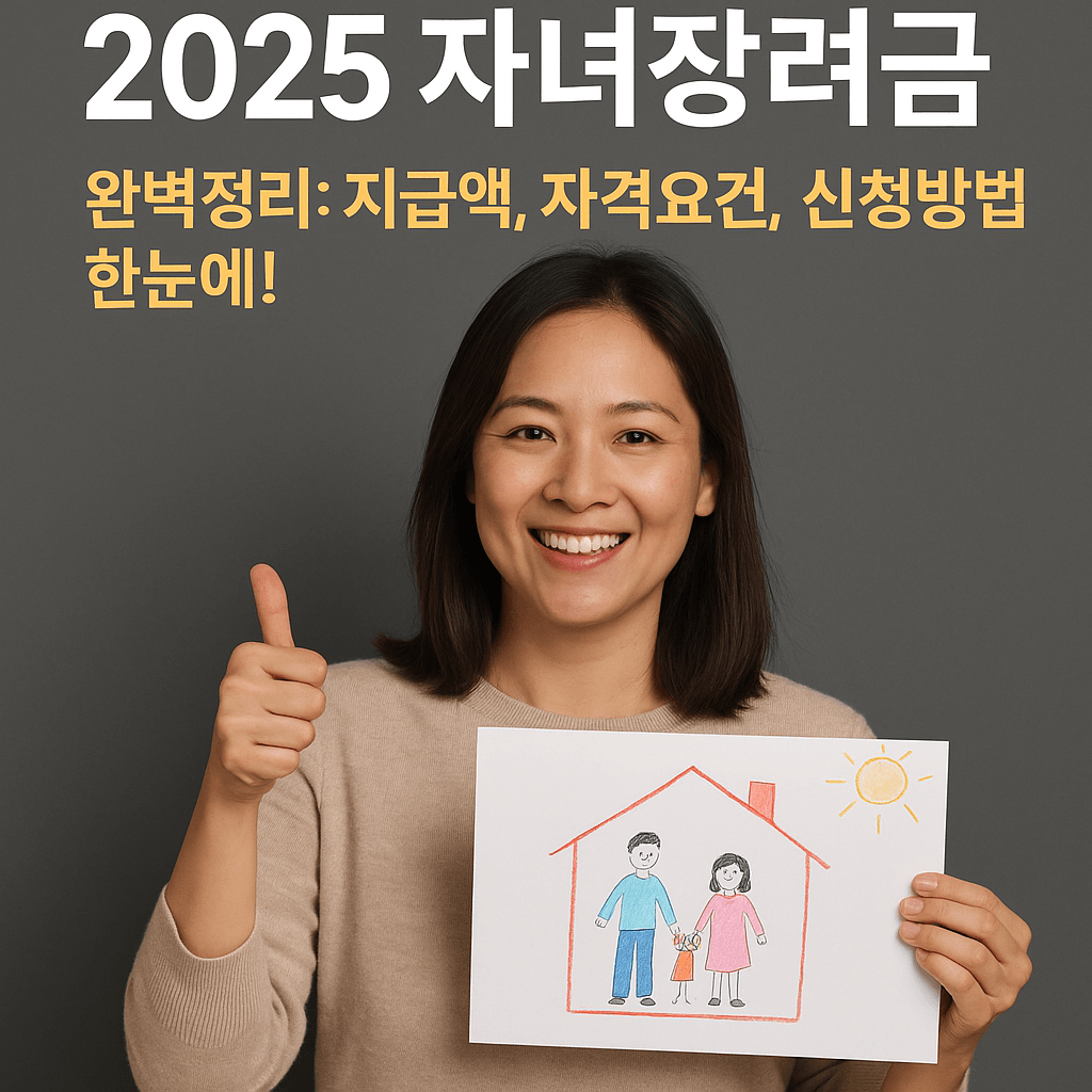 자녀장려금 지급액, 자격요건, 신청방법