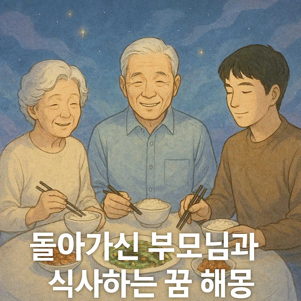 돌아가신 부모님 꿈 해몽
