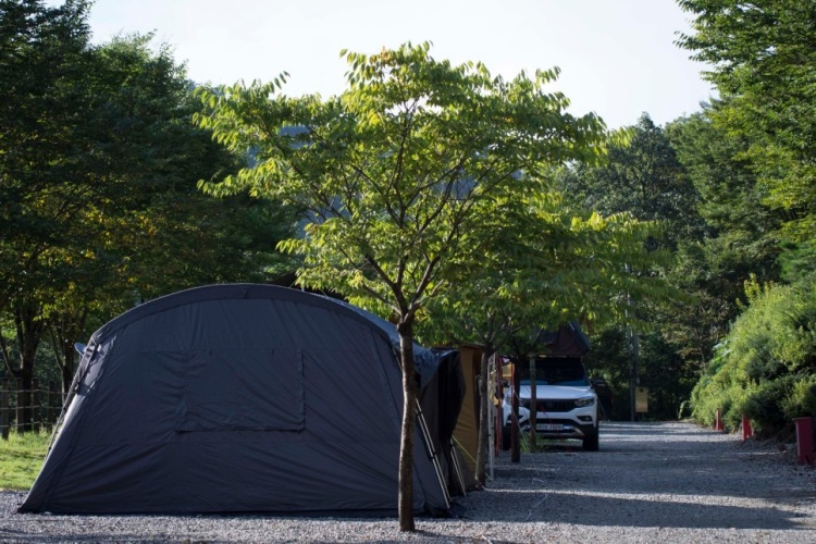 우리 캠핑 왔어요 섬진강 캠핑장, 하늘길, 전동 스쿠터, 유원지, 고추장 불고기 산채 비빔밥 맛집 여행 코스 가볼만한 곳 추천
