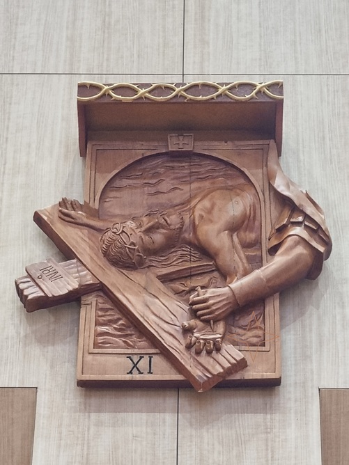 산정동성당 십자가의 길