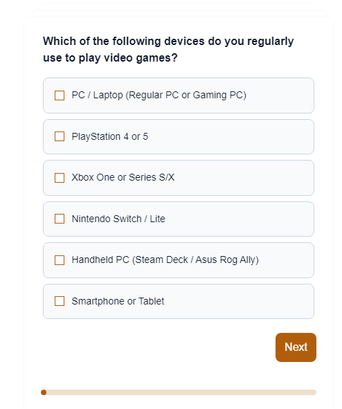 베타테스트 설문