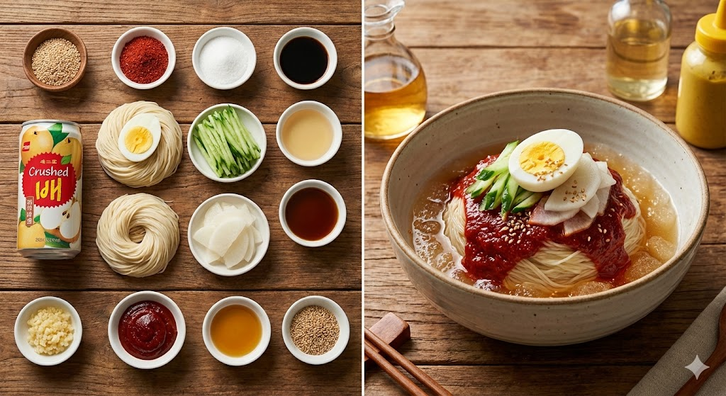 고기집 비빔냉면 황금레시피