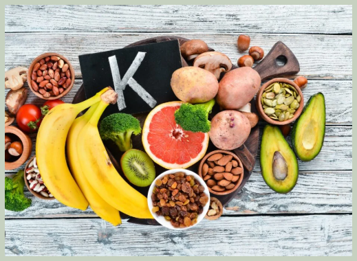 칼륨 수치가 높은 음식