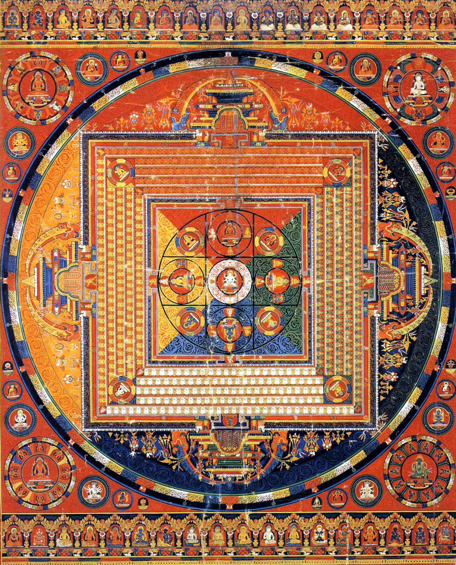 5불부족(五佛部族 / Five Buddha Familes)