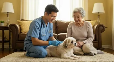 건강검진을 잘 활용하는 보호자의 습관