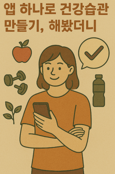 앱 하나로 건강습관 사진