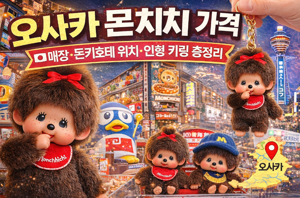 오사카 몬치치 인형 돈키호테에서 완벽 구매하는 가이드