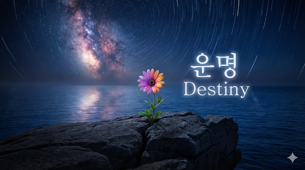 2026년 새해 다짐을 일깨워주는 강렬한 서체의 인생 명언 문구와 일출 배경의 감성적인 이미지