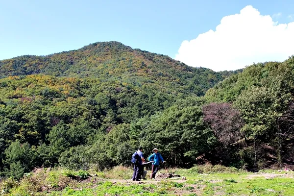 수원 광교산 등산코스 지도 출입구_1