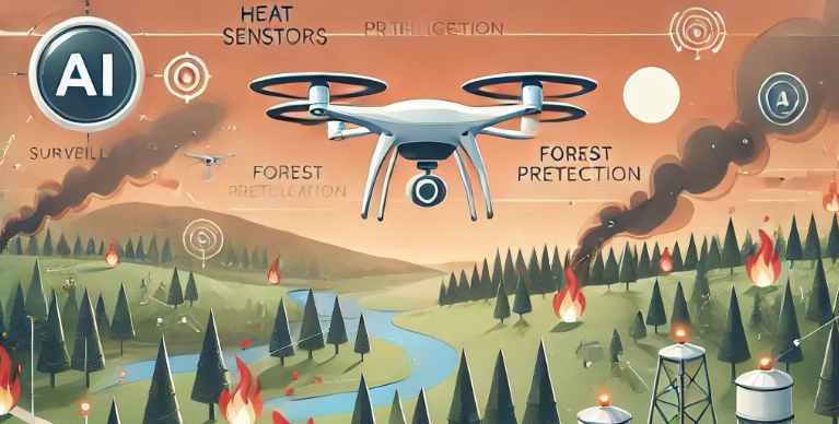 산불도 인공지능(AI)으로 예방할 수 있을까? 산불예방과 진화에 AI가 하는 역할