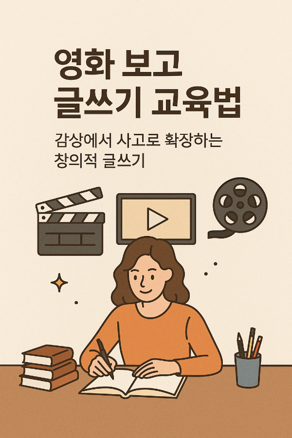 영화 보고 글쓰기 교육법, 감상에서 사고로 확장하는 창의적 글쓰기