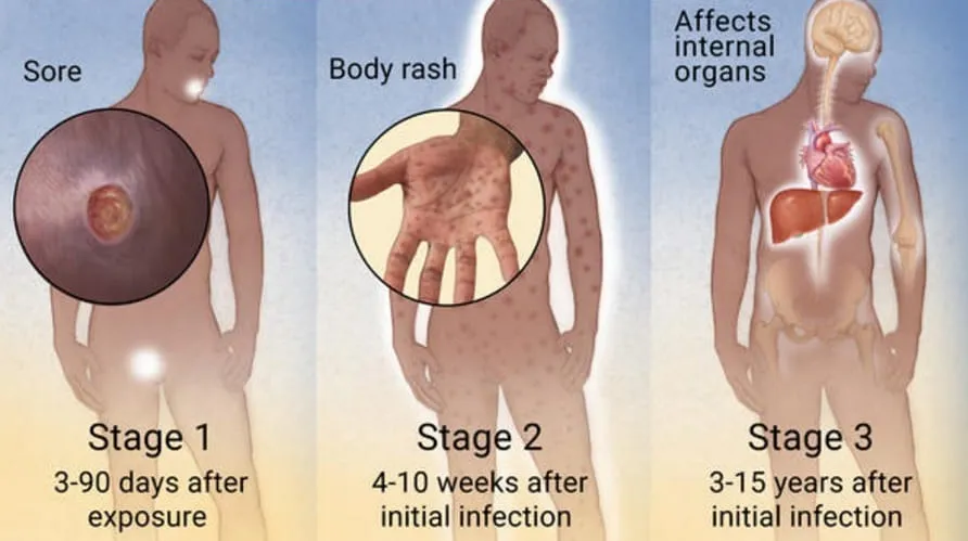 매독-진행에-따른-증상