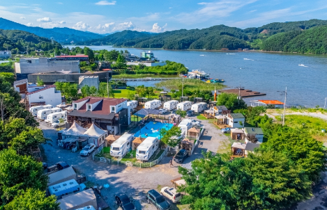 가평 애견동반 올덴 카라반&펜션