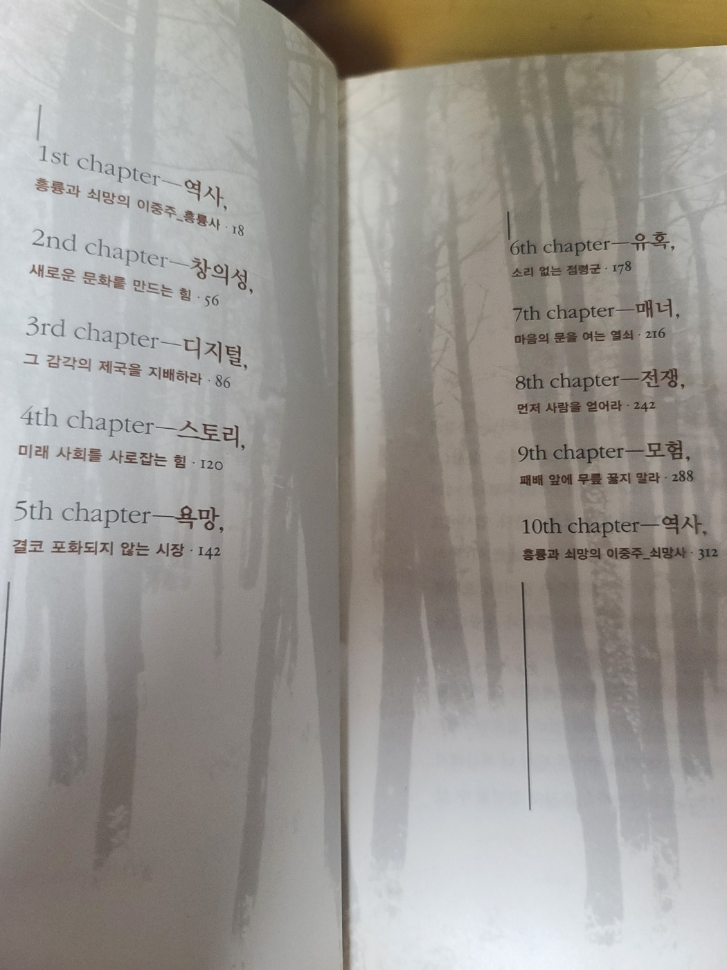 인문의 숲에서 경영을 만나다 책