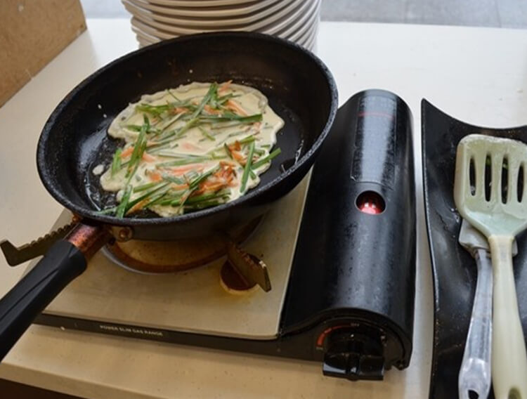 경기도 이천시 마장면 이천 롯데아울렛 맛집 산타의 자장면 셀프 부침개