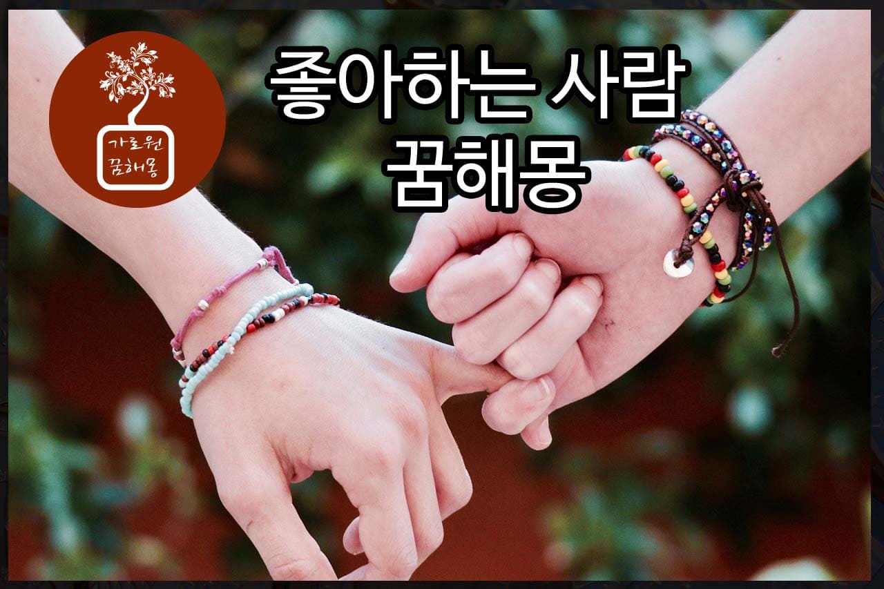 좋아 하는사람 꿈해몽