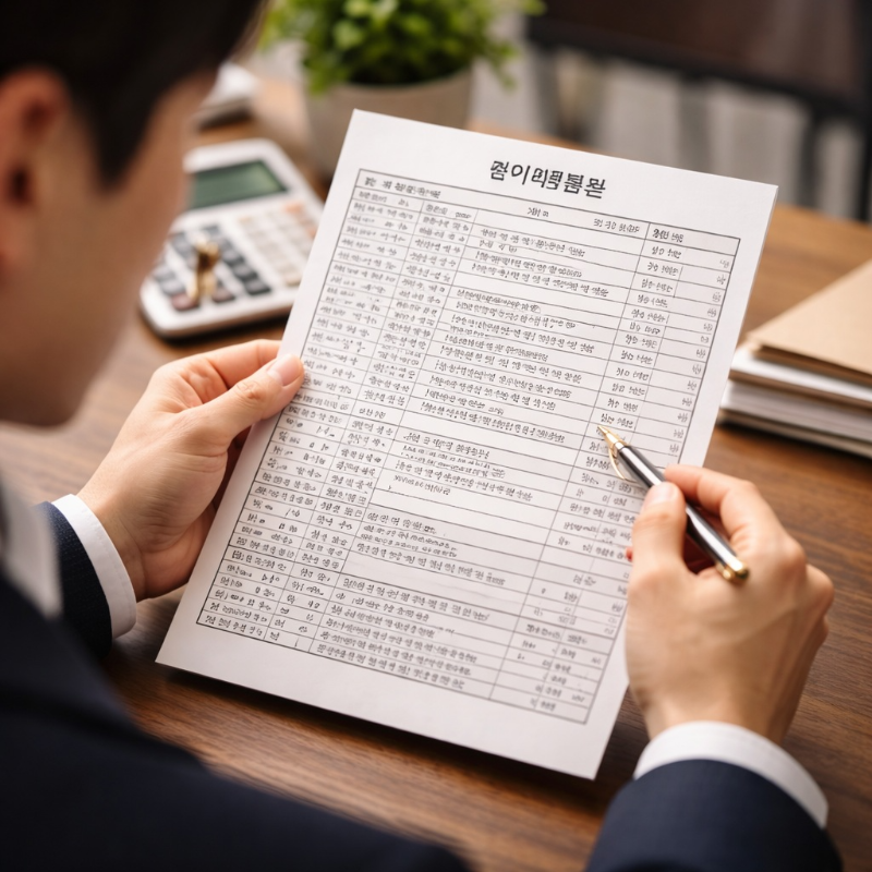 경매 절차 관련 사진