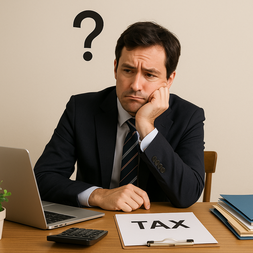 세금에 대해 잘 몰라 고민하는 자영업자