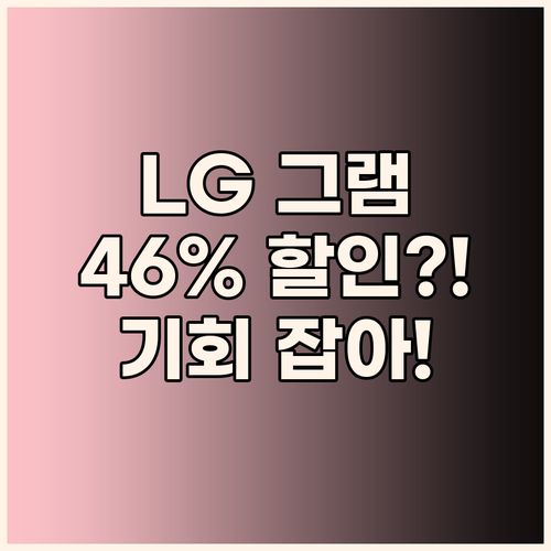 LG 그램 2024년형! 코어Ultr