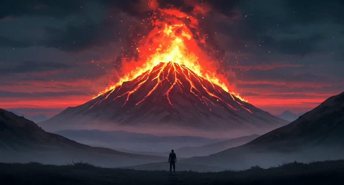 불길에 휩싸이는 꿈