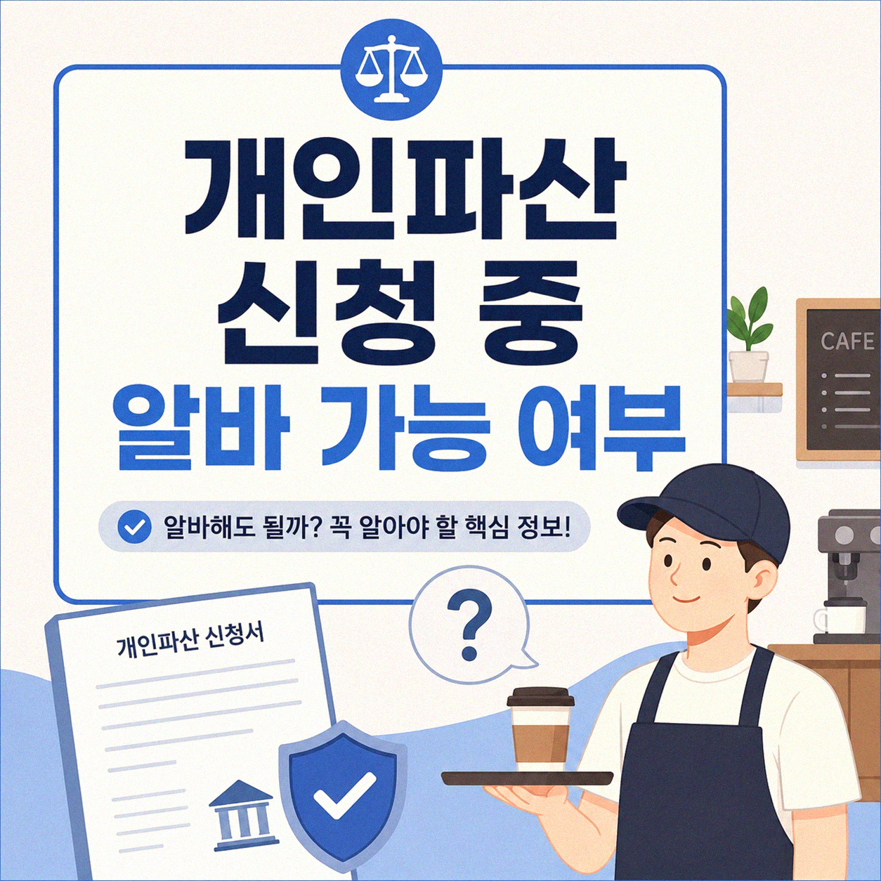 개인파산 신청 중에도 알바 가능할까