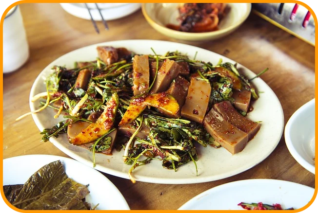 도토리묵 무침