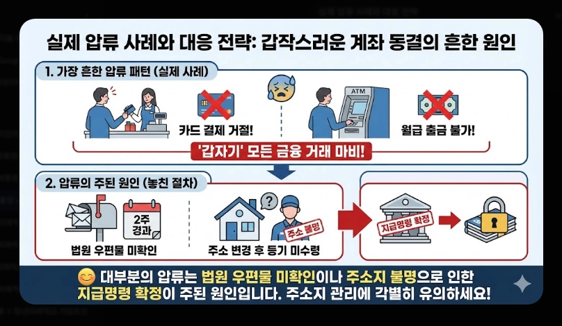 일반통장 vs 압류방지통장 차이 보호 금액 및 개설 조건 비교표 (2026년)