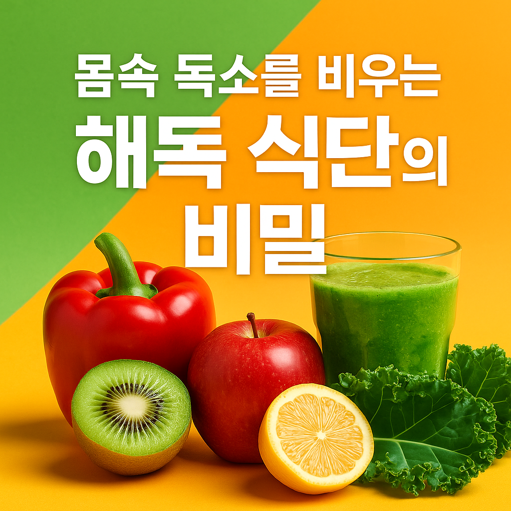 몸속 독소를 비우는 해독 식단의 비밀