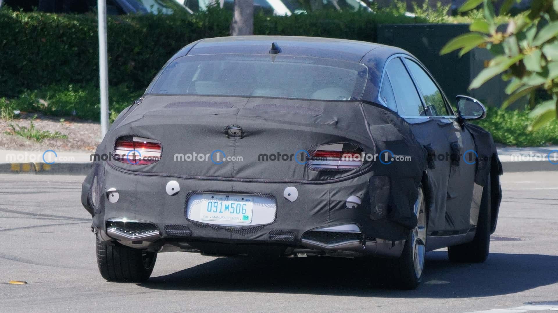 제네시스 G80 페이스리프트 테스트카